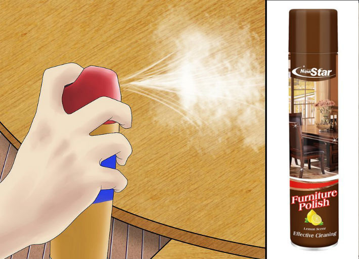 Ahşap mobilyaları nemlendirin