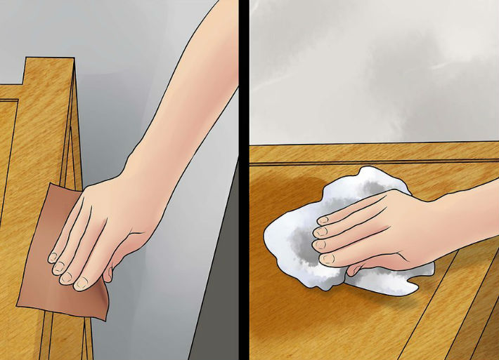 zımparalayın ve cilalayın